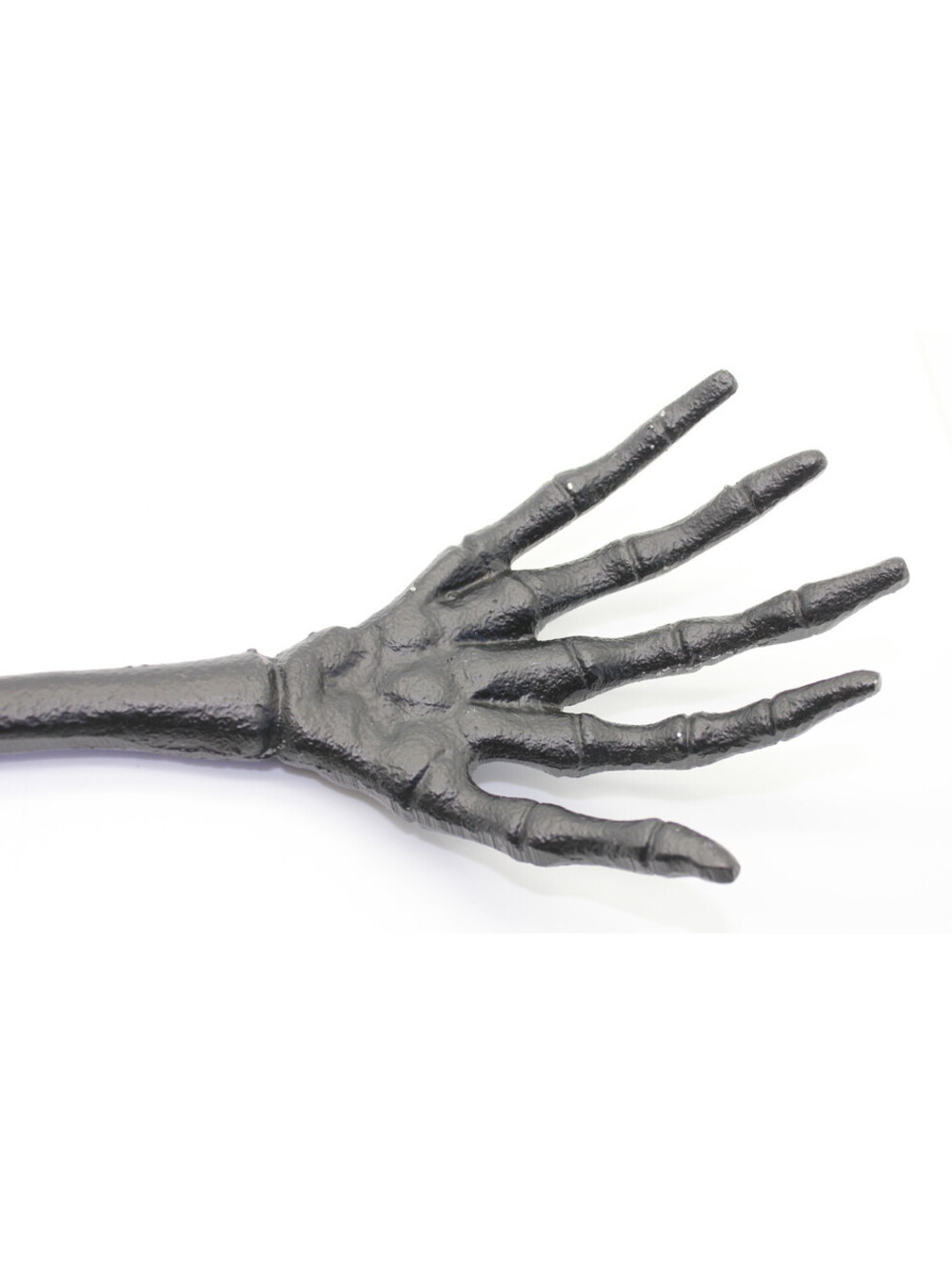 Metal Skeleton Hands Salad Tongs Server Set 14" Black Cast Aluminum Halloween - Picture 10 of 13